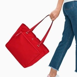Kate Spade Jae Large Tote Red